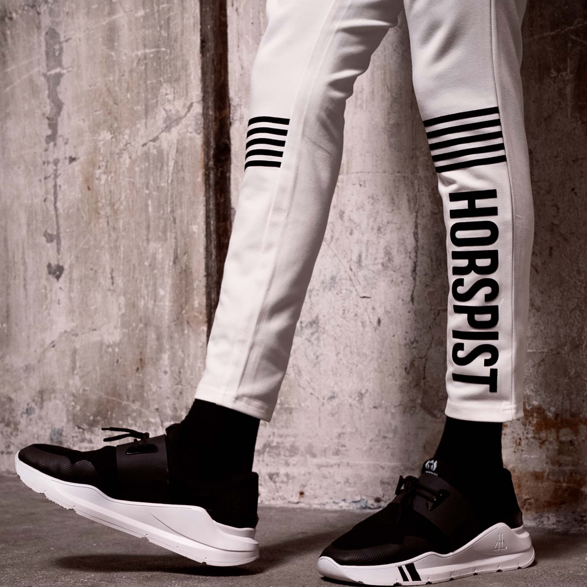 mens white jogging bottoms