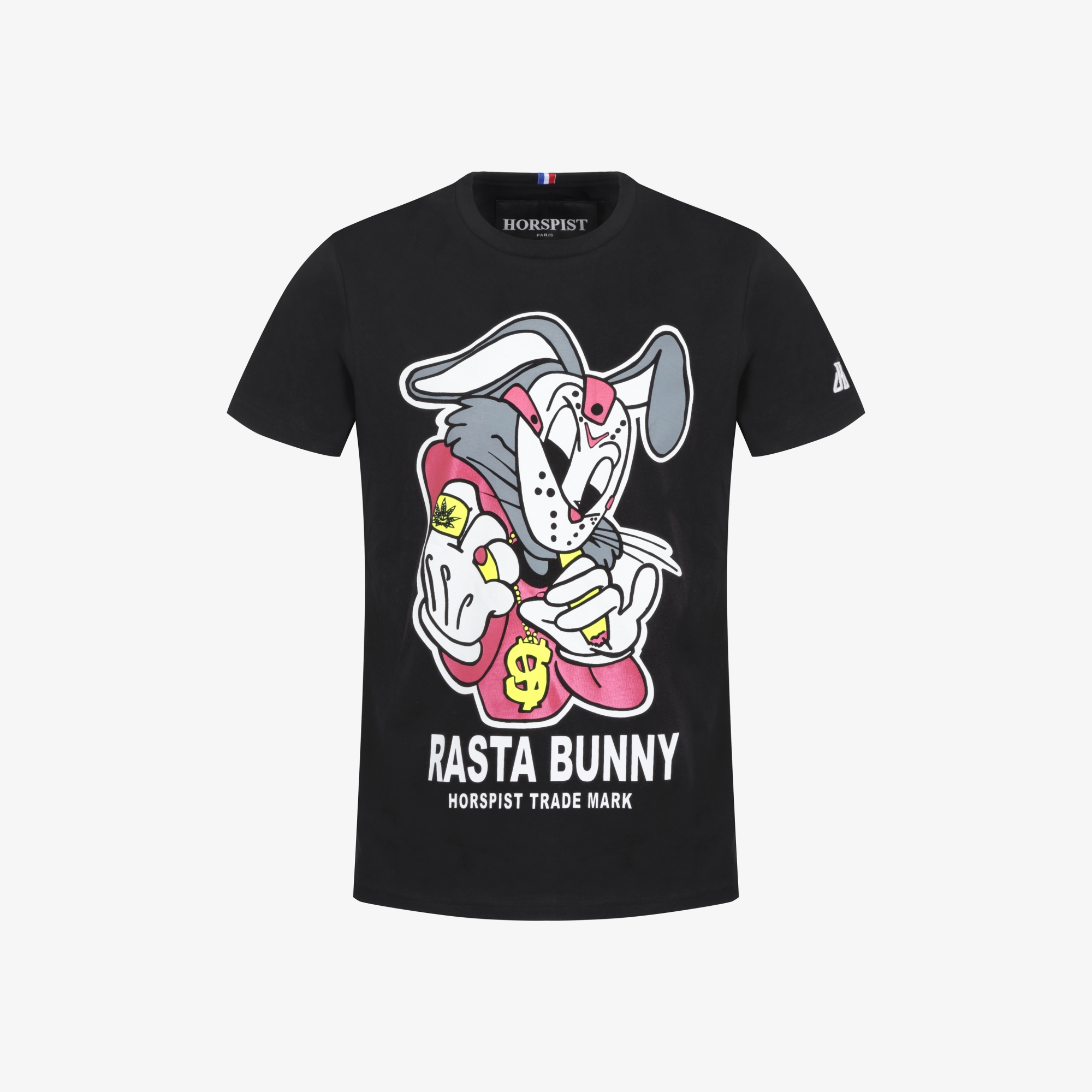 T-shirt Bunny Black - Horspist