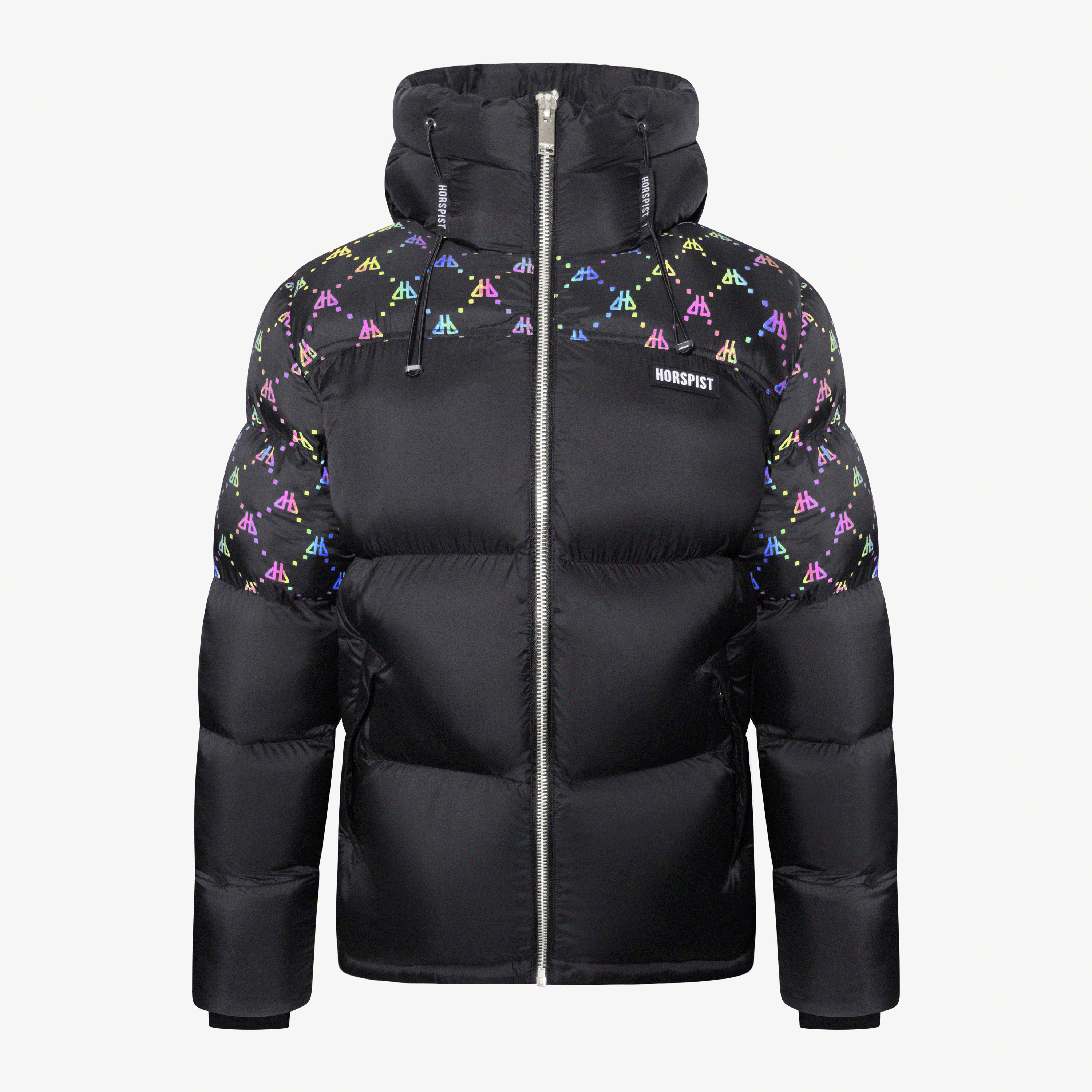 Down Jacket Impact Black Reflect